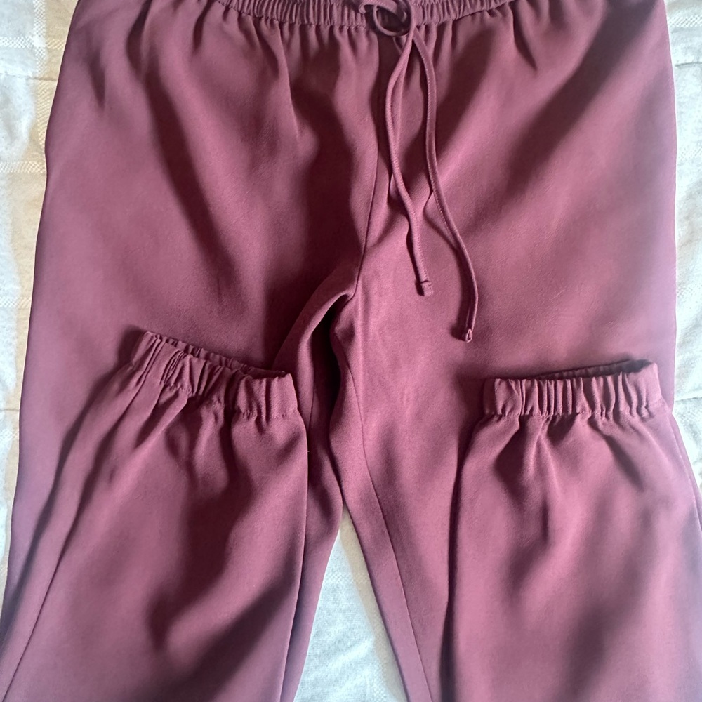 Express Women's Burgundy Jeans